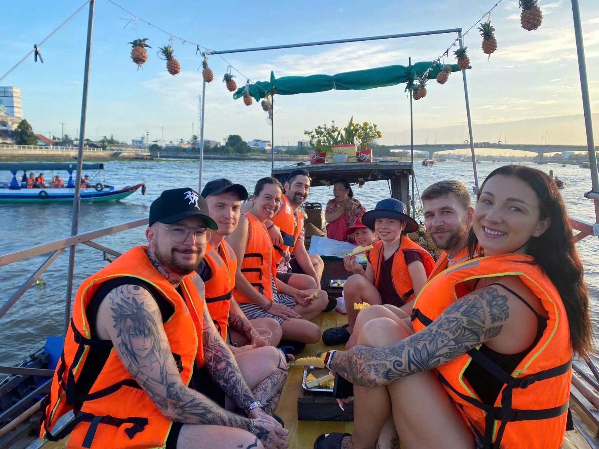 Ben Do Xua Homestay & Coffee Cai Rang Kültér fotó